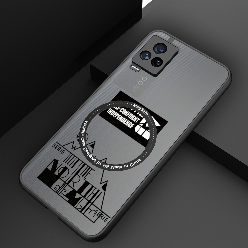 iqoo7手机壳嵌入引磁环