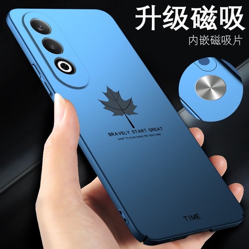 oppok12磁吸手机壳枫叶
