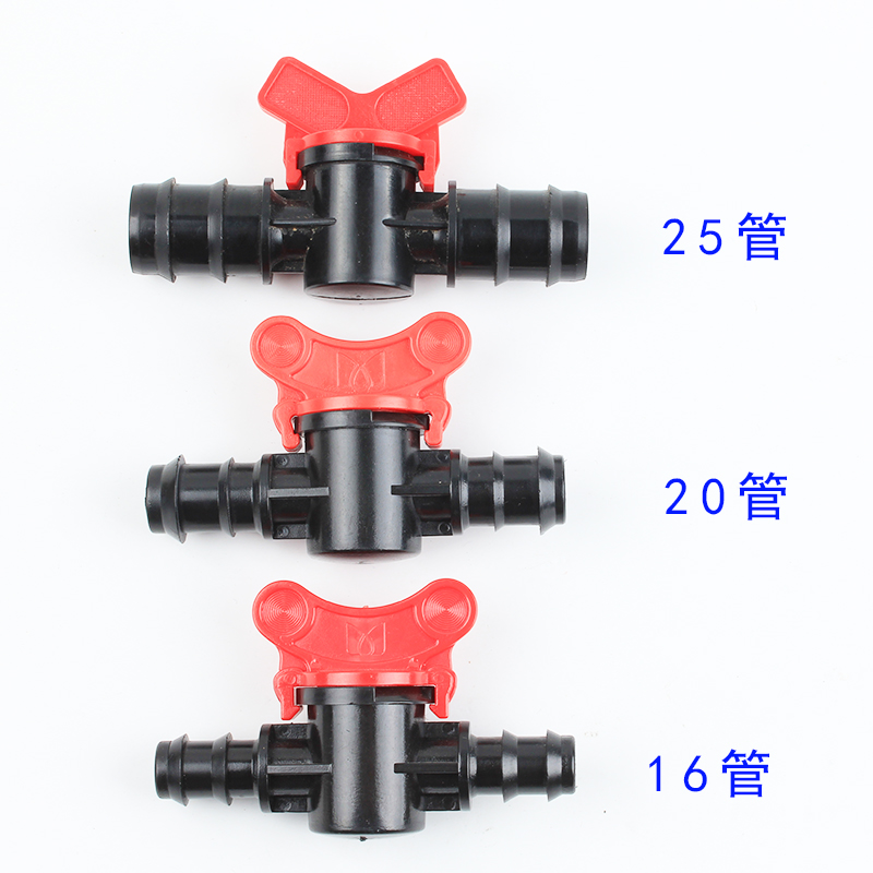 双倒刺承插滴灌管直通阀门质量好