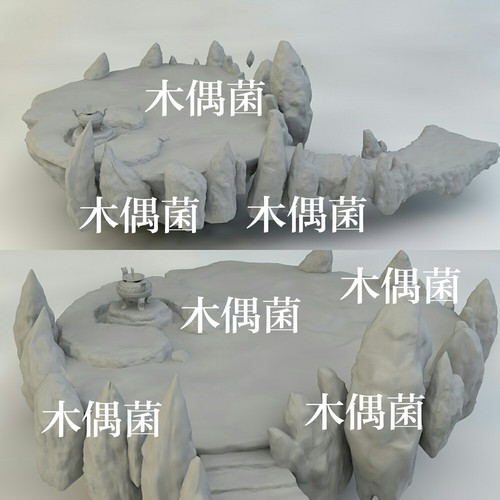 3dmax c4d fbx obj格式模型游戏祭练功台香炉石台场景 非实物C25