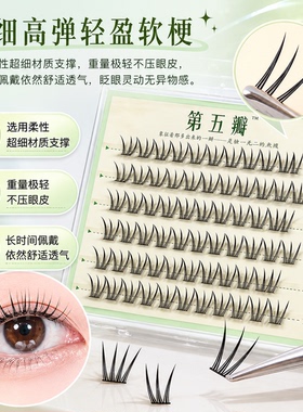 韩系女团fillimlli同款免胶睫毛