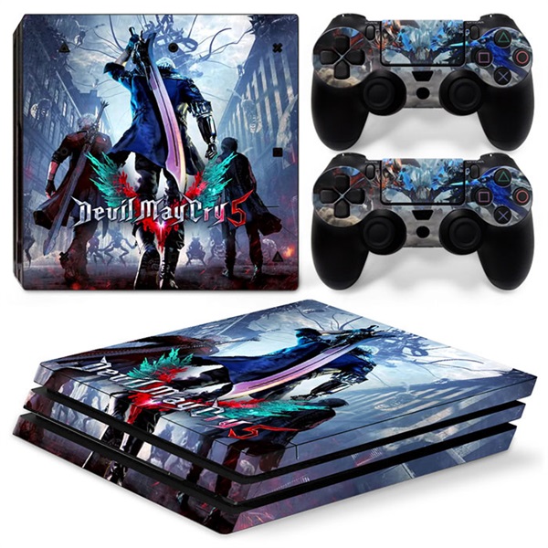 PS4 PRO主机贴纸 ps4pro贴纸 PS4 PRO机身贴 手柄贴 鬼泣5|ruв категории видеоигры/аксессуары/игра/Введение, PS принимающих специальные аксессуары, кронштейн - от Buy2taobao.com для оказания профессиональной услуги покупки агента Taobao