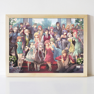 英雄传说 空之 碧之 闪之 零之 黎之轨迹2 游戏周边挂画 送男友