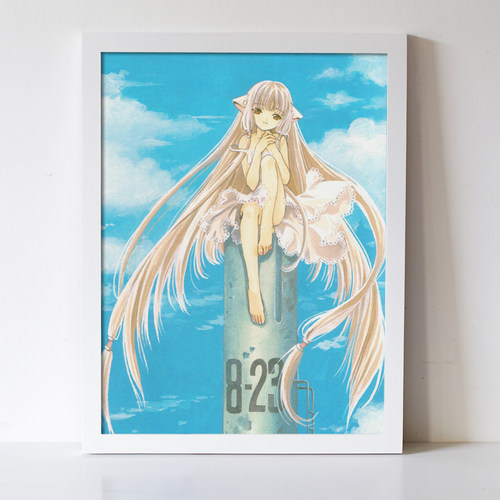 人型电脑天使心 小叽 chobits 周边画集 海报壁画装饰画 原画定做