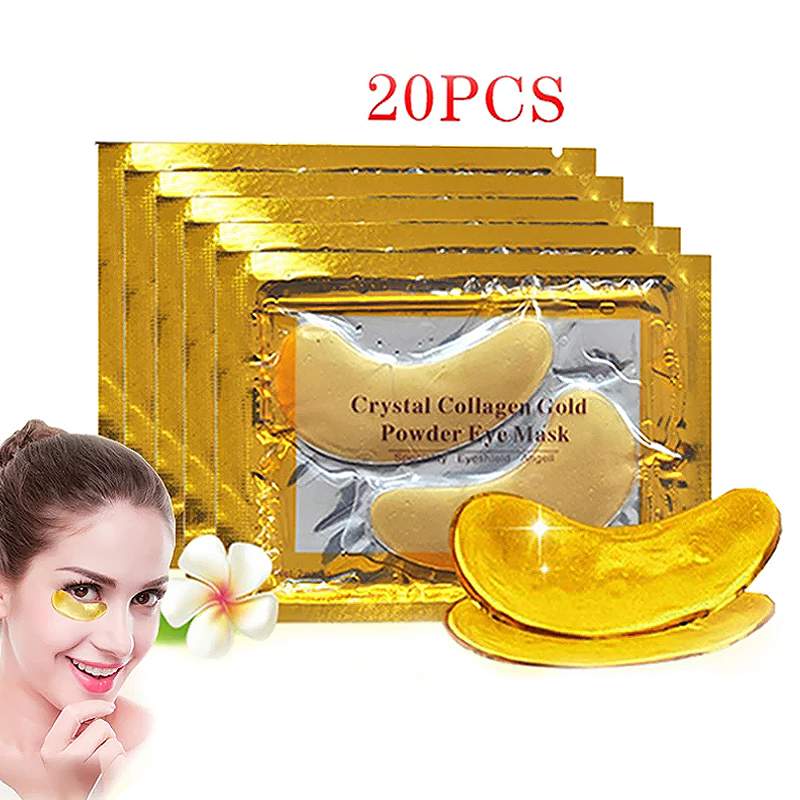 Crystal Collagen Anti-Aging Beauty Patches Eye Mask Skin Car-封面