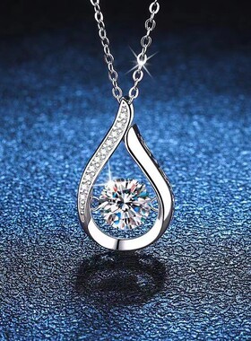 Hot Water Drop Sterling Silver Plated Jewelry Set For Women