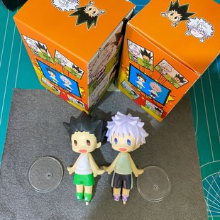 国产GSC Hello全职猎人富力士 豆豆眼奇犽 小杰揍敌客Q版手办模型