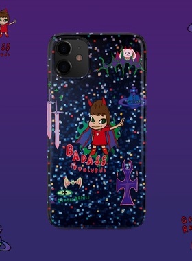 GENTLE REBELS原创奈良美智小恶魔手机壳iphone17promax苹果星球宇宙16西太后土星小熊Y2K马赛克色块火焰星空