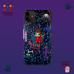 REBELS原创奈良美智小恶魔手机壳iphone17promax苹果星球宇宙16西太后土星小熊Y2K马赛克色块火焰星空 GENTLE