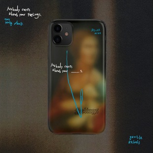 GENTLE REBELS达芬奇模糊油画手机壳适用iphone15promax苹果14pro原创涂鸦欧洲文艺高级感小众审美MOMA美术馆