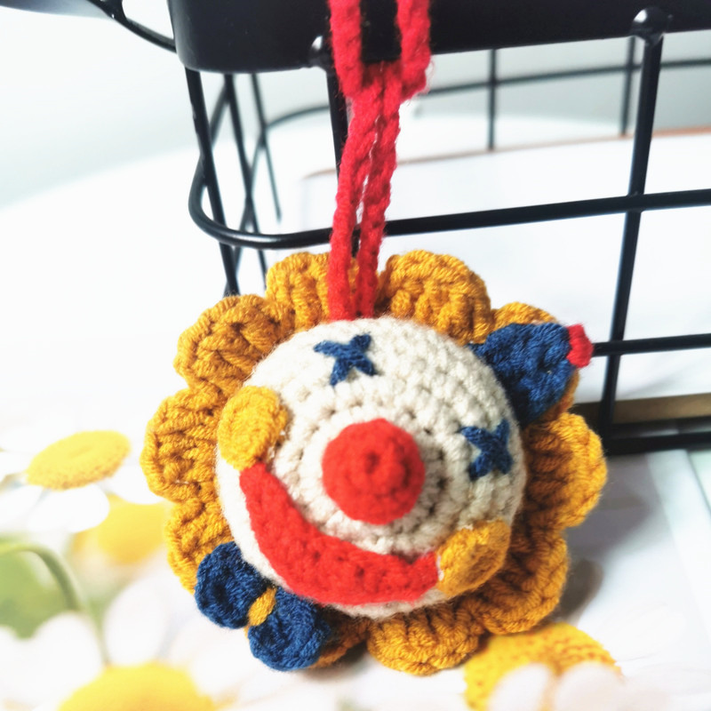 挂件手工毛线玩偶钩针编织DIY