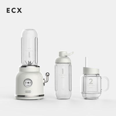 ECX复古榨汁机 水果碰碰机多功能充电果汁机家用快速搅拌机果汁杯