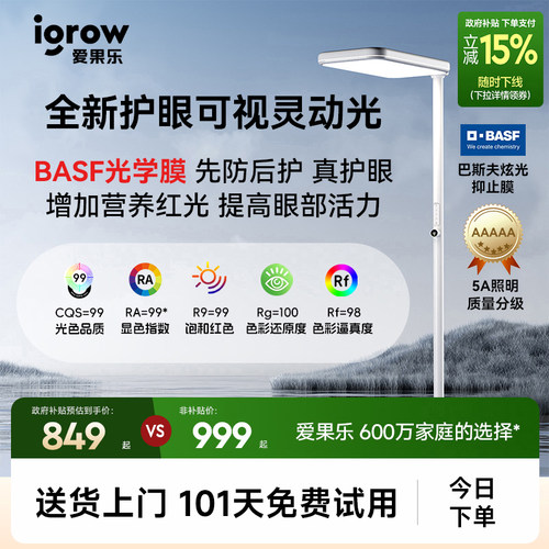 爱果乐护眼大路灯进口普瑞灯珠