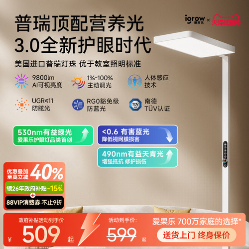 爱果乐普瑞灯珠全光谱大路灯