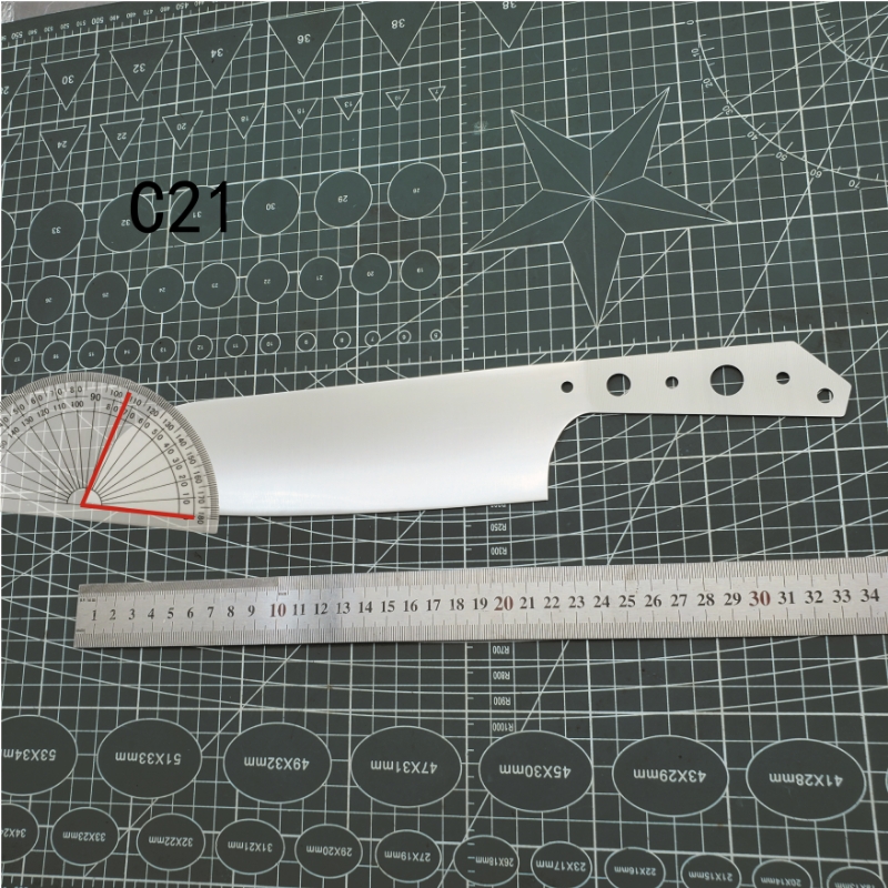 加硬440c半成品三德款渐薄切刀