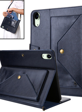 适用iPad 10th 10.9 2022 leather case wallet flip cover bag套
