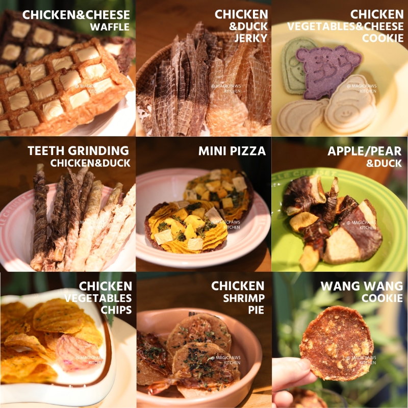 魔爪厨房训练肉条鸡肉大虾派