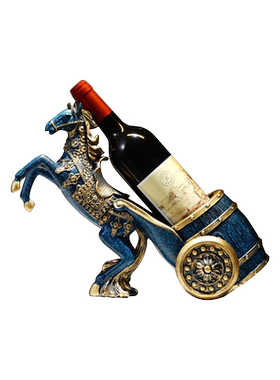 欧裔树脂红酒架新中式红酒架马