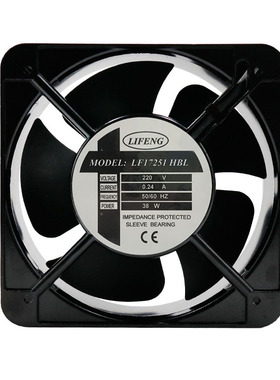 全新原装 LIFEN LF17251HBL 220V 0.24A 38W大型电力机柜散热风扇