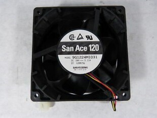 9G1224M1031三洋原装 12038 24V 0.11A变频器机箱风扇 SanAce120