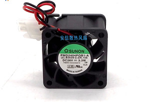 PMD2404PQB1-A全新建准SUNON GM2404PQB1-8A 24V 4028变频器风扇