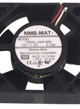 1204KL-04W-B59安川驱动器风扇5/12V  0.12A 3010 1204KL-01W-B39