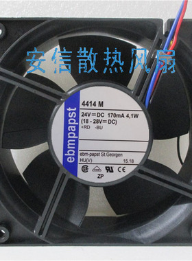 4414H/M/HH/2HHP/2HH/12M/39MU/39HHR滚珠24V德国EBMPAPST风扇