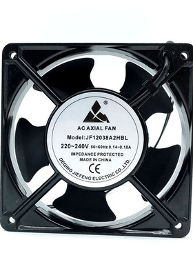 JF12038/15050/18060/20060A2HBL AC AXIAL FAN风机轴承 220V风扇