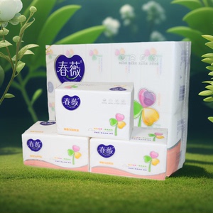 四边压花560纸巾春薇亲肤新印花