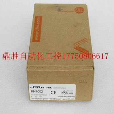 议价现货IFM压力开关传感器 PN7002 PN-100-SBR14-QFRK现货