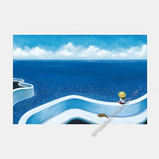 雷诺瓦进口益智玩具/璀璨/海之湾/几米/1008片纸质拼图现货