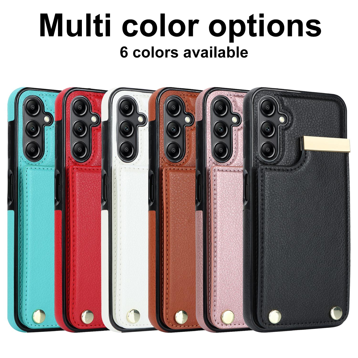 适用 三星 A55 A15 A14 A70 A50 A20 A30 A71 A51 A73 A53 A52 A13 A12 五金风琴款手机壳高级感保护套