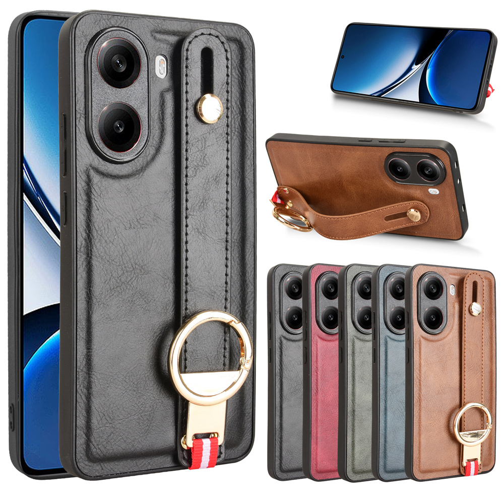 适用 小米PocoX7 Pro 红米Turbo4 5G 手机壳 x7创意腕带壳支架壳防摔保护套新