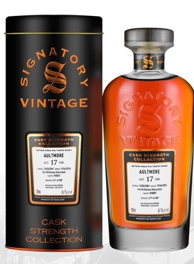圣弗力欧摩17年雪莉单桶原酒65.1度限量589瓶 Signatory Aultmore