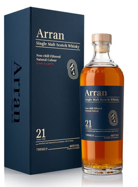 Arran艾伦21年单一麦芽苏格兰威士忌洋酒原装进口行货正品46%vol