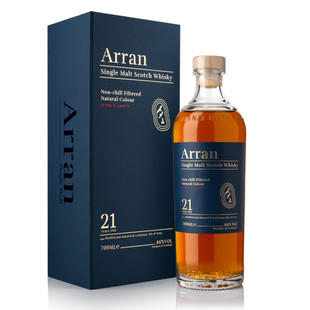 Arran艾伦21年单一麦芽苏格兰威士忌洋酒原装 46%vol 进口行货正品