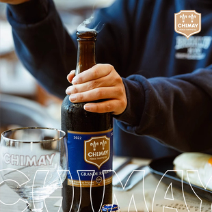 比利时进口啤酒 Chimay智美蓝帽啤酒750ml瓶装 经典修道士啤酒