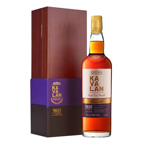 Kavalan噶玛兰经典独奏莫斯卡特Moscatel雪莉桶原酒威士忌750ml