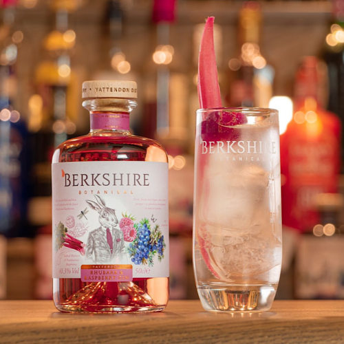 英国进口洋酒 BERKSHIRE RHUB&RASPGIN 伯克宝树莓金酒 500ml