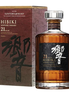 Hibiki响21年威士忌洋酒原装进口43度700ml礼盒装