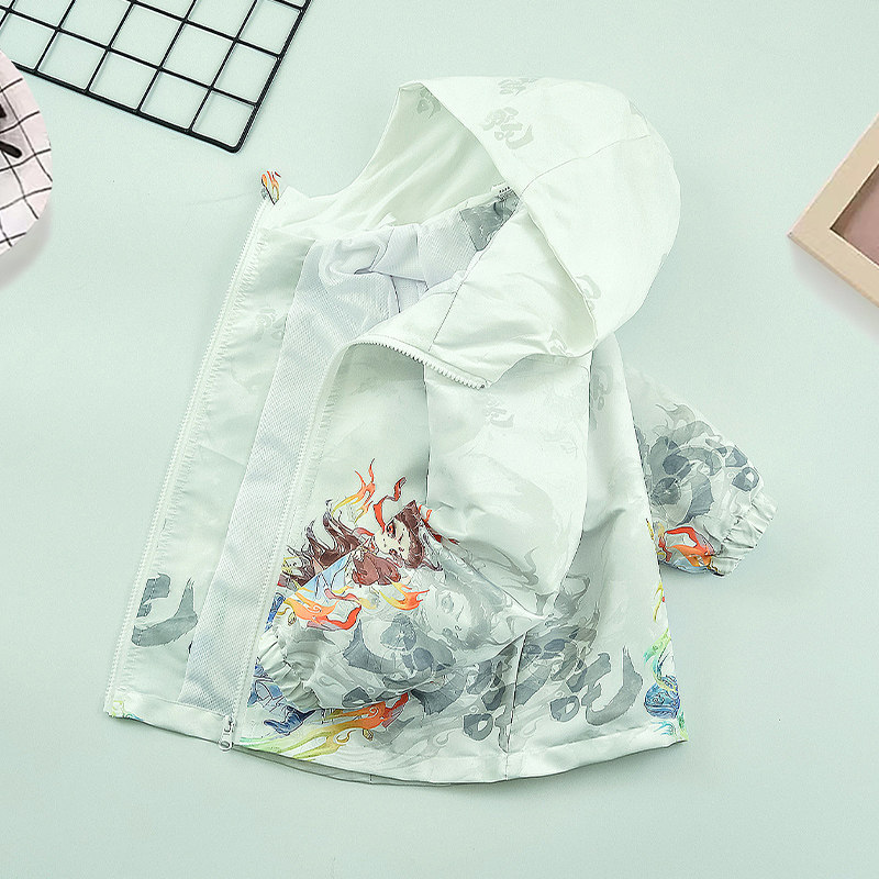 卡通外套哪咤衣服春秋