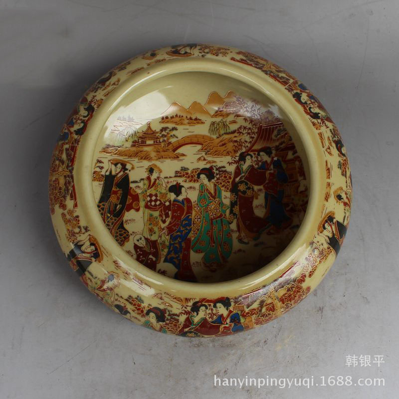 景德镇陶瓷工艺品摆件做旧仿古瓷工业陶瓷