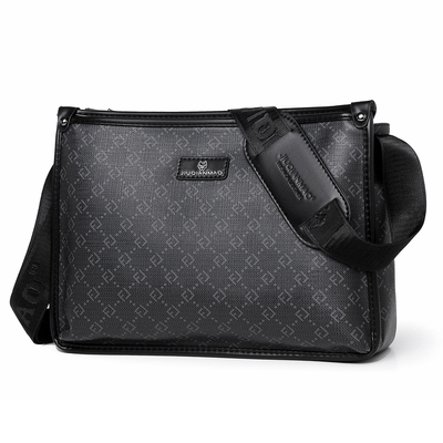 男士包包单肩斜挎包商务休闲横款背包男款手机小挎包挂包皮包潮牌