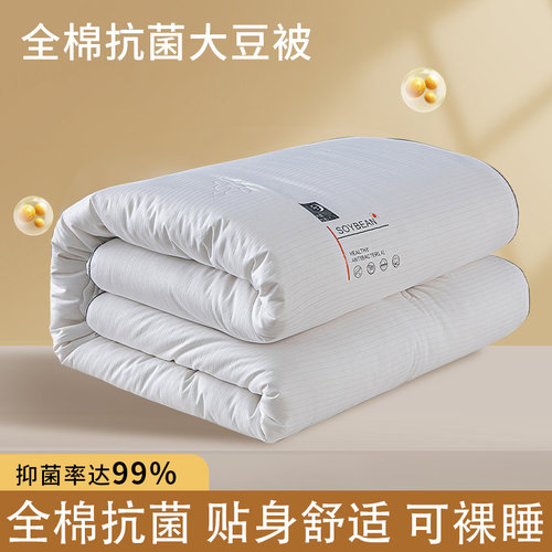 安睡宝四季通用春秋被大豆被芯