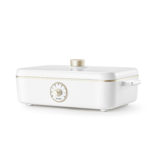 适盒A4BOX多功能料理锅 烧烤火锅一体锅家用煎烤涮多人网红烤肉机