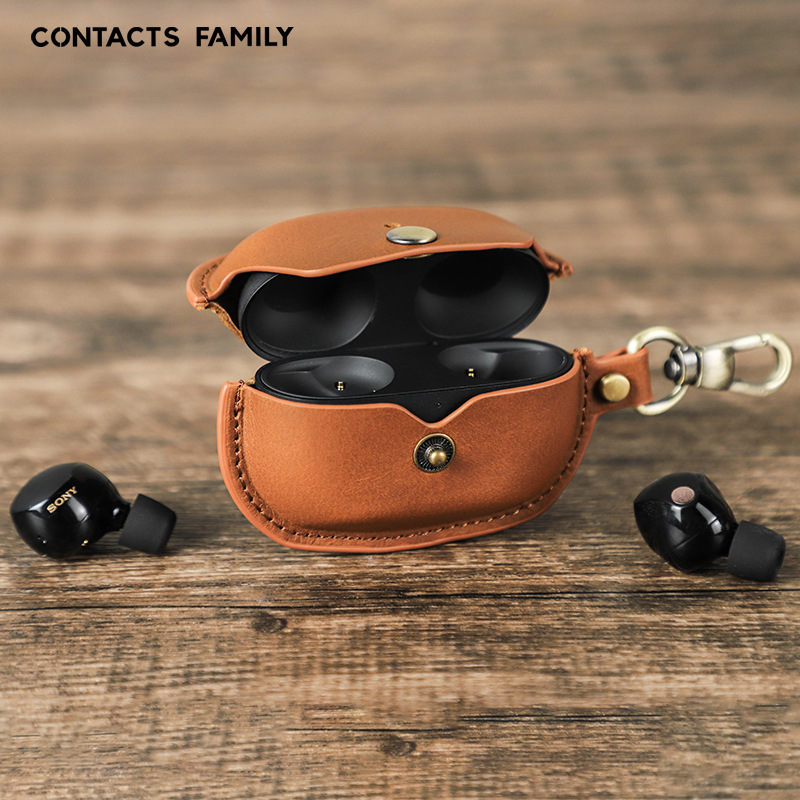 索尼wf-1000xm5真皮耳机套