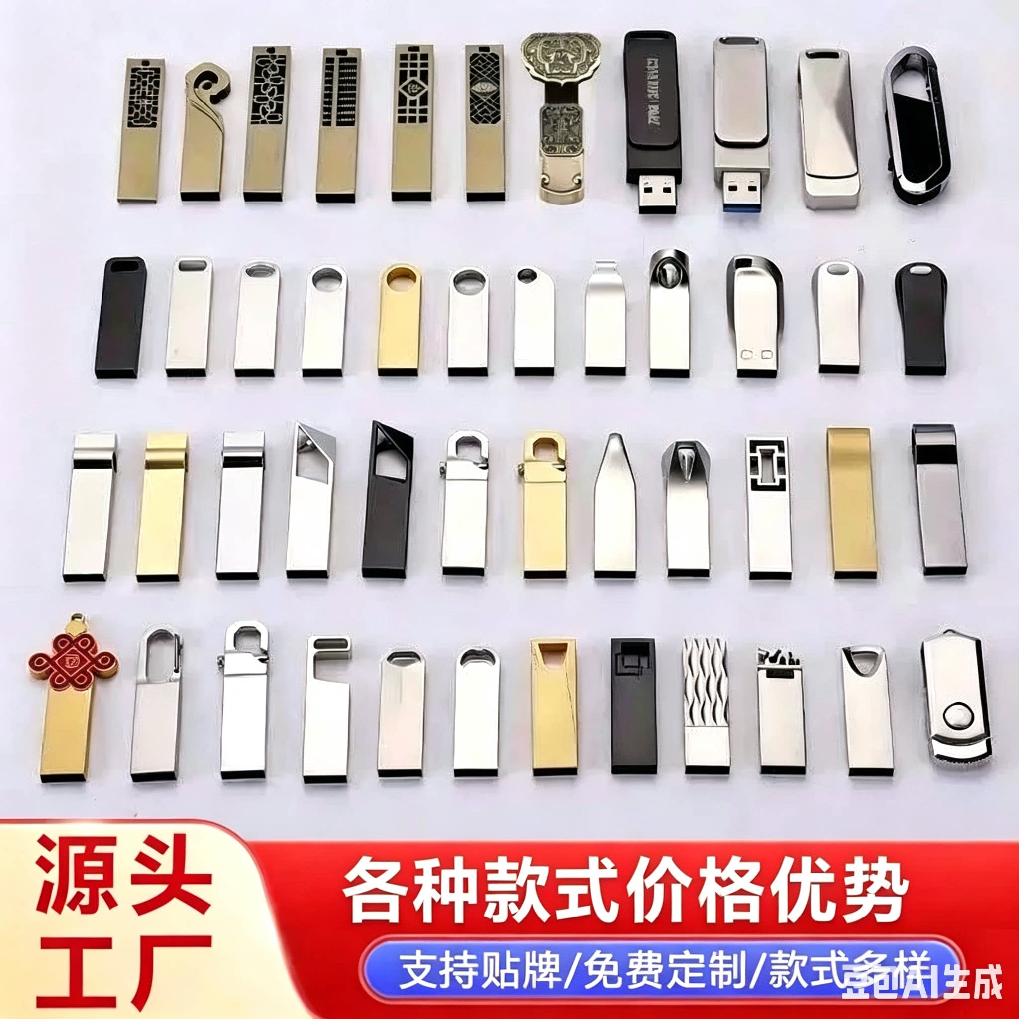 u盘定制批发32G订做8g优盘64g企业礼品刻字16g定制U盘128g印logo
