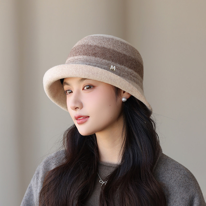 中年帽子女秋冬天时尚百搭渔夫帽羊毛呢保暖妈妈盆帽英伦休闲礼帽,服饰配件/皮带/帽子/围巾,帽子,淘宝优惠券,粉丝福利购,淘宝优惠卷