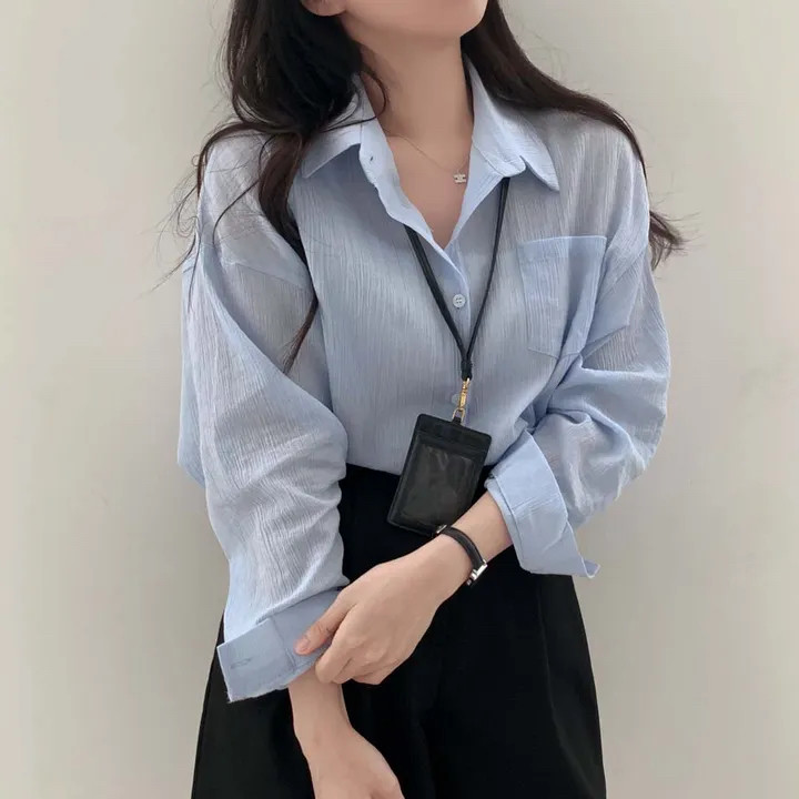 2026早春装大码女装肌理感衬衫外套薄款长袖外搭开衫M-4XL200斤