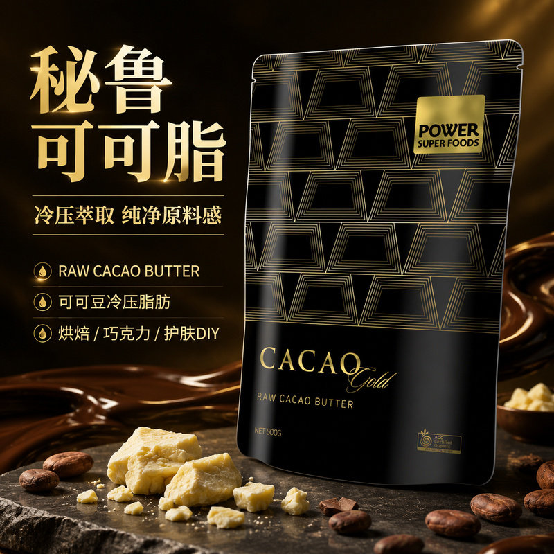澳洲生可可脂好吃也能用肌肤护理